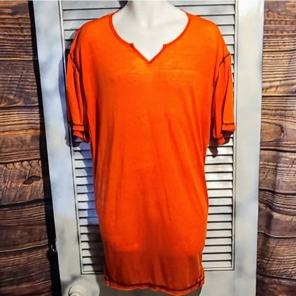 Buckle Other - Buckle Black XXL Orange Burnout Tee